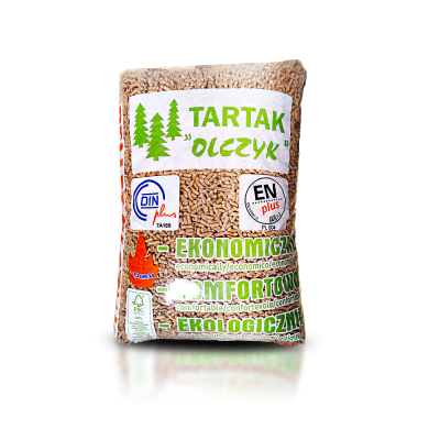 OLCZYK Pellet 6 mm z drewna sosnowego - paleta 990 kg